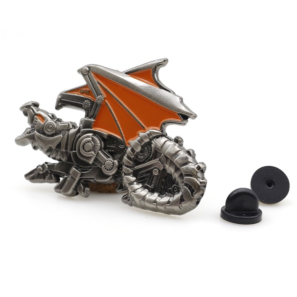 Dragon Enamel Pin_Pure Metal Enamel Pin