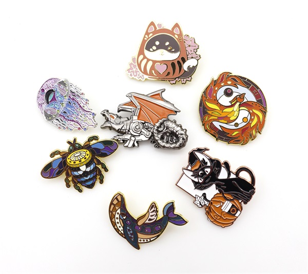 Animal Enamel Pin_Metal Enamel Pin_Enamel Pin Design