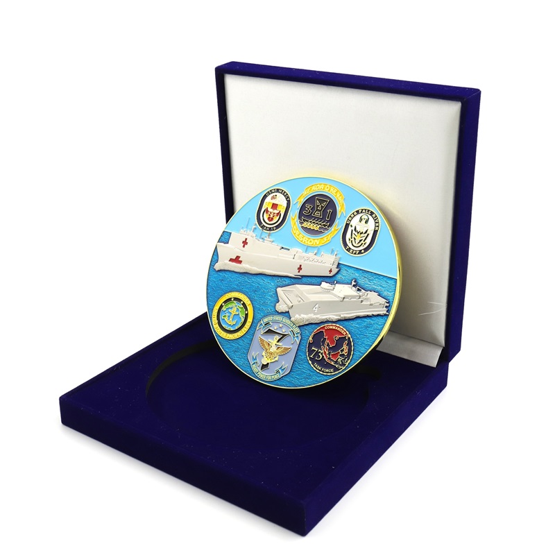 Maritime commemorative coins, military coins, custom commemorative coins